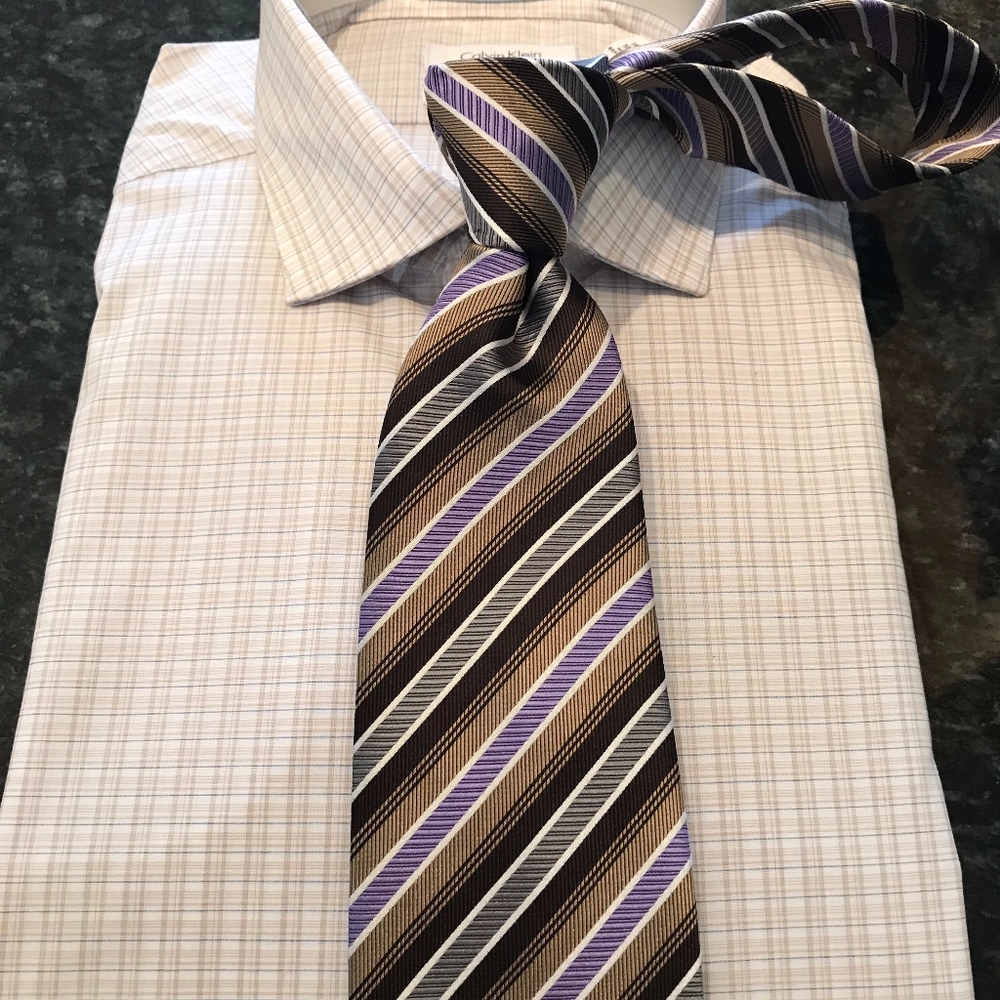 Multi-Colored Striped Tie